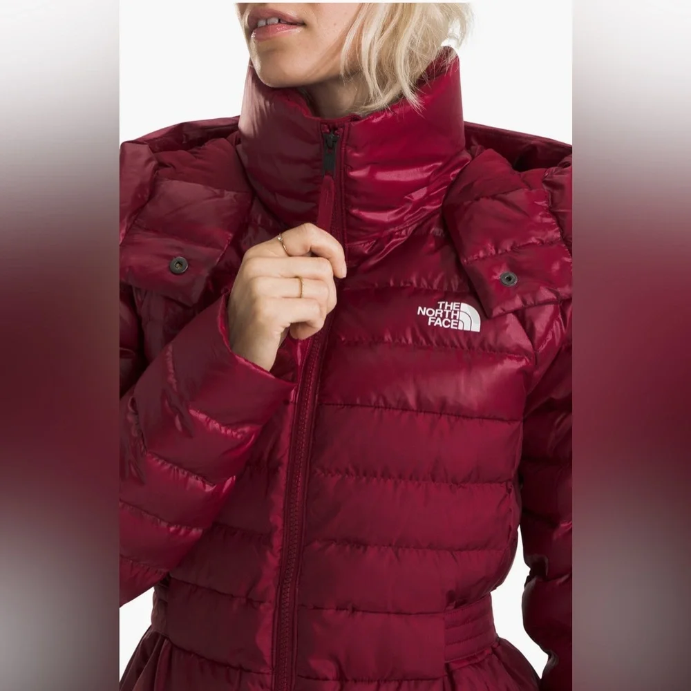 The North Face The Ruby Water Repellent 600 fill power Down Parka,SZ Small, $300